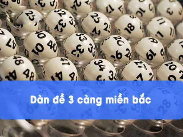 dàn đề 3 càng miền bắc hôm nay tự tin lấy Kqxsmb